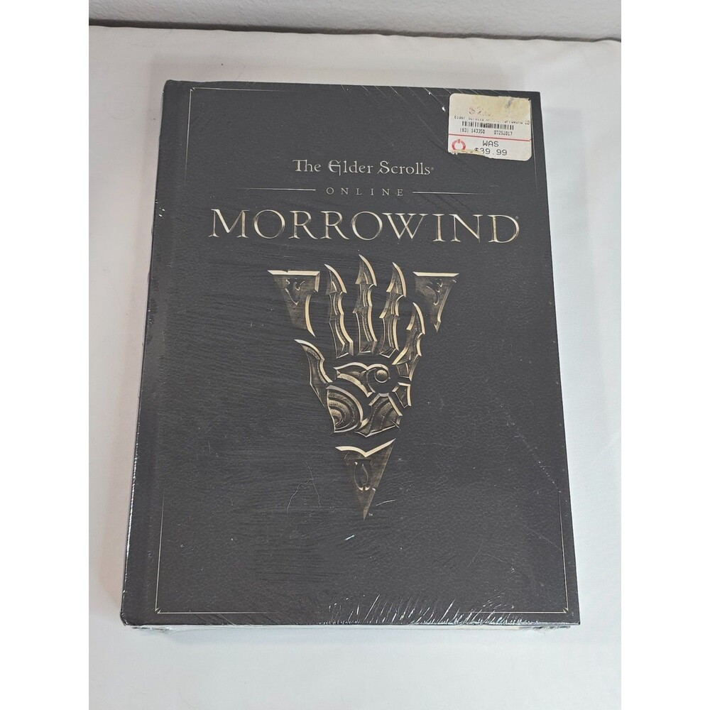 The Elder Scrolls Online Morrowind Collector's Edition Strategy Guide W/Map NEW